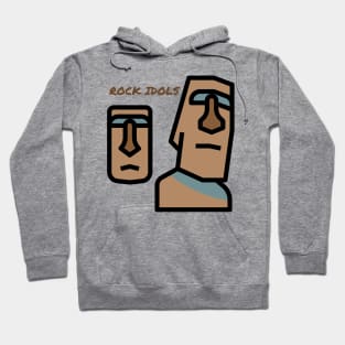 Rock Idols from Easter Island Hoodie